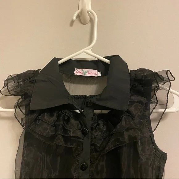 Tiered Black Bibei Beiniu Dress - Picture 2 of 7